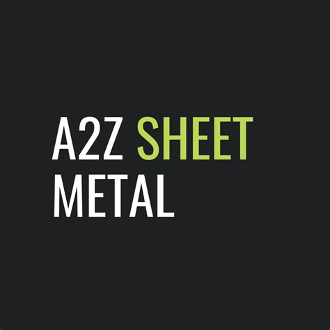 a2z sheet metal|a2z sheet metal prices.